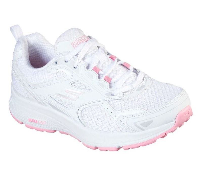 Skechers Dam Vita/Rosa Sneakers - Gorun Consistent - Sverige (KGYEW-0879)